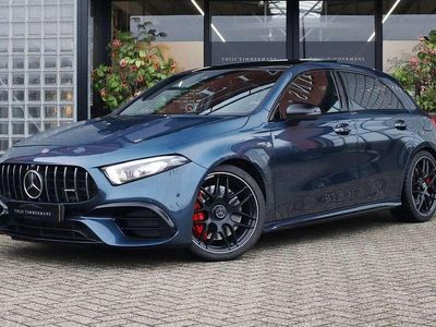 Blauw (metallic) Occasion 2021 Mercedes A45 AMG AMG Hatchback | € 58.500