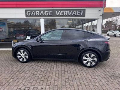 Occasion Tesla Model Y Long Range AWD 378 kW (514 PK) 2021 Zwart SUV