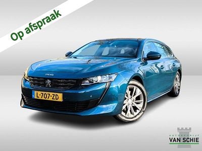 Blauw Occasion 2021 Peugeot 508 SW Active Stationwagen | € 17.400 (Goede deal)