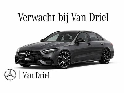 Grijs (metallic) Occasion 2024 Mercedes C300e AMG line Sedan | € 49.500 (Iets duurder)