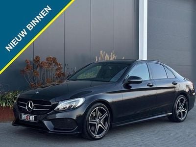 Zwart Occasion 2017 Mercedes C200 Sedan | € 19.995 (Duur)