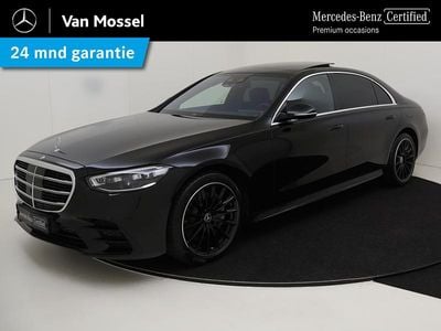 Zwart Gebruikt 2022 Mercedes S580 AMG line Sedan | € 94.945 (Eerlijke prijs)