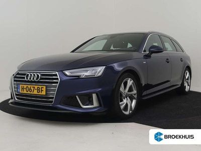Blauw Occasion 2019 Audi A4 S-Line Stationwagen | € 25.400 (Goede deal)