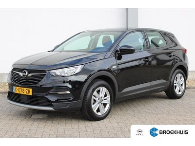 Zwart Occasion 2021 Opel Grandland X Elegance SUV | € 18.895 (Eerlijke prijs)