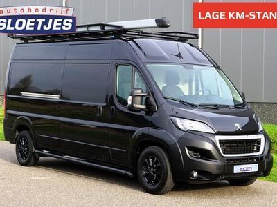 tweedehands Peugeot Boxer 435 2.2 BlueHDi L3H2 Premium 165 pk |EURO6-D |Black Edition |Airco |Navi |Cruise |Camera |Climate |LED |Verzwaard |Trekhaak |Imperiaal