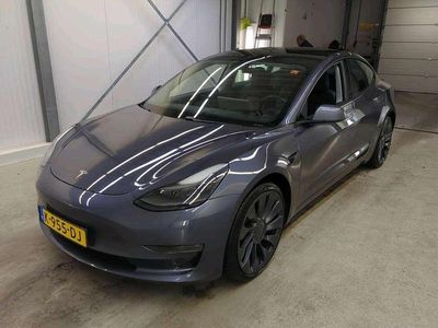 Grijs Gebruikt 2020 Tesla Model 3 Performance Sedan | € 25.400 (Eerlijke prijs)