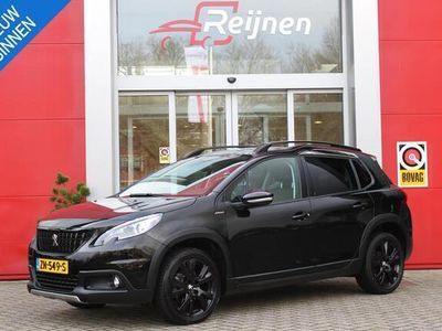 tweedehands Peugeot 2008 1.2 130PK GT-LINE | TREKHAAK | PANORAMA DAK | DAB+ RADIO | CAMERA | NAVIGATIE | PARKEERSENSOREN VOOR EN ACHTER | LICHTMETALEN VELGEN 17" | CRUISE | CLIMA CONTROL | APPLE CARPLAY/ANDROID AUTO | GRIPP CONTROL | BLACK PACK |