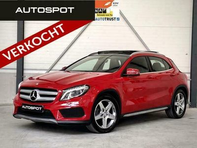 tweedehands Mercedes GLA180 AMG Pakket AUT FACELIFT PANO NAVI LED