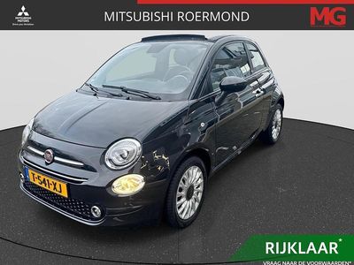 Zwart Occasion 2021 Fiat 500C Rockstar Cabriolet | € 13.840 (Eerlijke prijs)