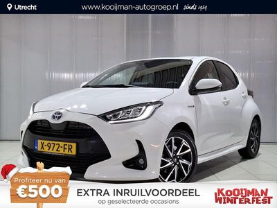Wit Gebruikt 2021 Toyota Yaris Hybrid Style Hatchback | € 20.749 (Eerlijke prijs)