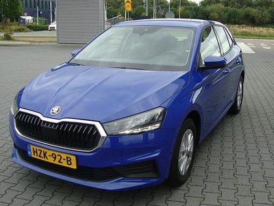 Blauw Occasion 2022 Skoda Fabia Ambition Hatchback | € 15.995 (Eerlijke prijs)
