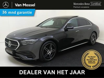 Grijs Occasion 2025 Mercedes E300 AMG line Sedan | € 66.945 (Eerlijke prijs)