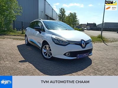 Wit, metallic lak Gebruikt 2016 Renault Clio GrandTour LIMITED Stationwagen | € 4.740 (Eerlijke prijs)