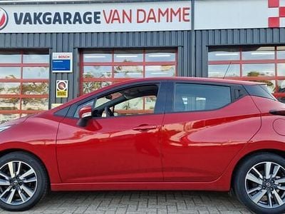Rood Occasion 2018 Nissan Micra Acenta Hatchback | € 9.995 (Eerlijke prijs)