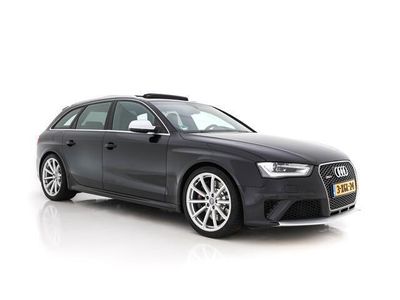 tweedehands Audi RS4 Avant 4.2 FSI Quattro *1STE-EIG.* NL-AUTO* Aut. *PANO | BANG&OLUFSEN-SURROUND | BI-XENON | NAPPA-VOLLEDER | KEYLESS | CAMERA | NAVI-FULLMAP | MEMORY-PACK | ECC | PDC | CRUISE | SPORT-SEATS | 19"ALU*