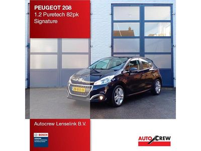 Blauw Occasion 2019 Peugeot 208 Signature Sky Hatchback | € 10.950 (Duur)