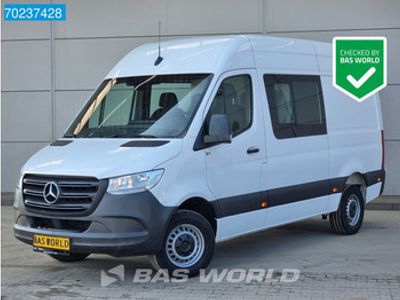 tweedehands Mercedes Sprinter 314 CDI Nwe model Dubbel Cabine Airco Cruise Doka Euro6 10m3 Airco Dubbel cabine Cruise control