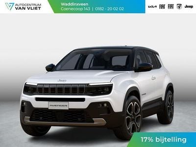 Wit Nieuw 2025 Jeep Avenger EV Summit SUV | € 36.490 (Eerlijke prijs)