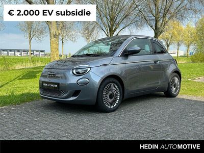 tweedehands Fiat Sedici 500e 42 kWh | Navigatie via Apple CarPlay / Android Auto | Camera |inch velgen | Keyless | Cruise Control | Chroom pakket | € 2000 subsidie