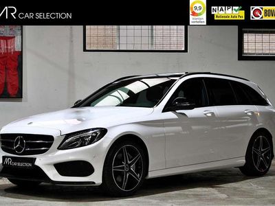 Wit Occasion 2018 Mercedes C180 Sport Edition Stationwagen | € 23.950 (Eerlijke prijs)