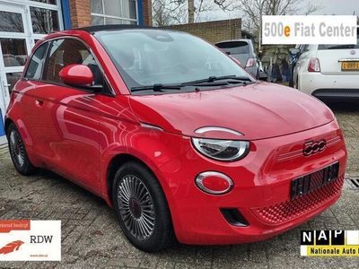 tweedehands Fiat 500e E-24KW- Cabrio-Red Special Edition- Subsidie-