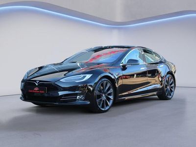 tweedehands Tesla Model S 75D AWD 4% bijtelling, Autopilot, Panorama dak, 21"inch velgen, Vierwiel Drive, Wit leder, Premium connectivity (MET GARANTIE*)