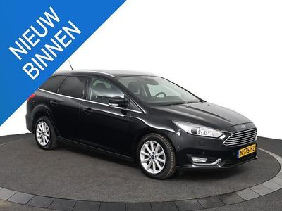 Zwart Gebruikt 2015 Ford Focus Titanium Stationwagen | € 9.049 (Eerlijke prijs)