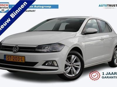 tweedehands VW Polo 1.0 TSI Comfortline | Incl. 1 jaar garantie | 1ste eigenaar! | APK t/m 2026 | Apple carplay | Adaptive cruise | Airco | Navi | DAB | Start/stop systeem | Elek. verstelbare/verwarmbare spiegels |