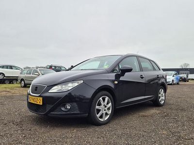 Zwart Occasion 2010 Seat Ibiza ST Style Stationwagen | € 1.299 (Duur)
