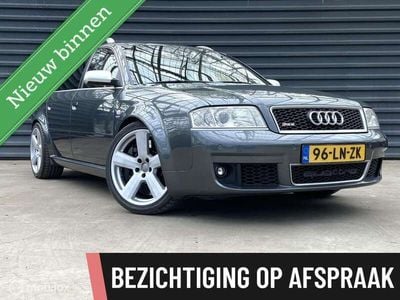 Occasion Audi RS6 S-Line 451 PK (331 kW) 2003 Grijs, metallic lak Stationwagen