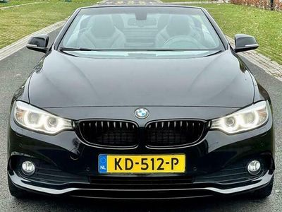Zwart Gebruikt 2014 BMW 420 Sport Line Cabriolet | € 22.950