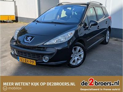 Zwart Gebruikt 2008 Peugeot 207 Stationwagen | € 2.500 (Eerlijke prijs)