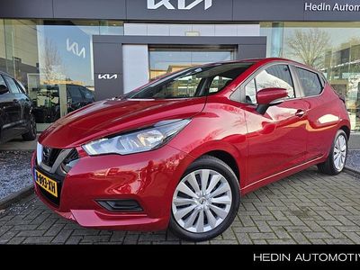 Rood Occasion 2022 Nissan Micra Acenta Hatchback | € 12.745 (Eerlijke prijs)