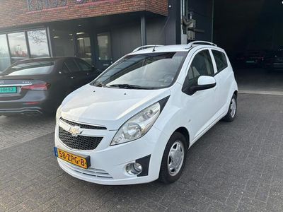 tweedehands Chevrolet Spark 1.0 16V LS Bi-Fuel2013 Wit Airco LPG