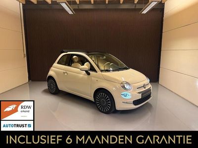 Wit (parellak) Occasion 2017 Fiat 500C Lounge Cabriolet | € 9.950 (Eerlijke prijs)