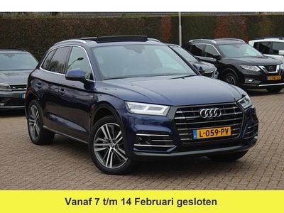 Blauw (metallic) Occasion 2020 Audi Q5 Competition SUV | € 43.950 (Goede deal)