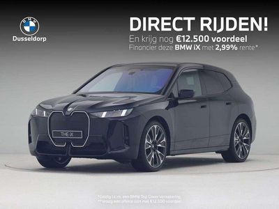 Zwart Nieuw 2025 BMW iX M Sport SUV | € 133.265 (Iets duurder)
