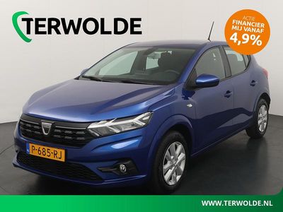 Blauw Occasion 2022 Dacia Sandero Comfort Hatchback | € 12.840 (Eerlijke prijs)