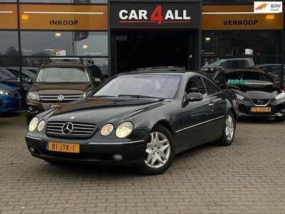 Occasion Mercedes CL500 306 PK (225 kW) 2001 Zwart (metallic) Coupé