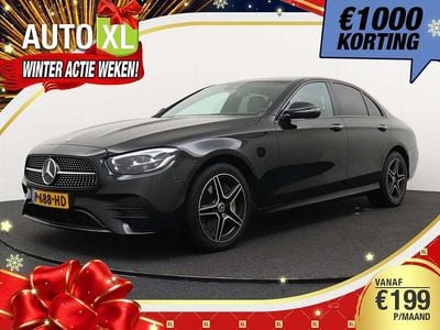 Zwart Gebruikt 2022 Mercedes E300 AMG Sedan | € 35.940 (Eerlijke prijs)