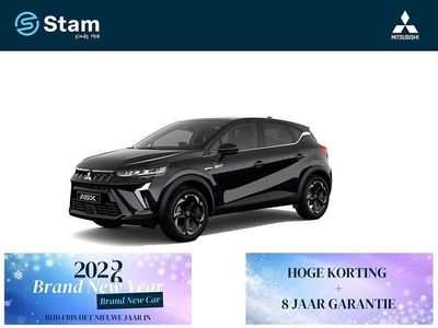 Nieuw Mitsubishi ASX 157 PK (115 kW) 2025 Onyx black (zwart metallic) SUV