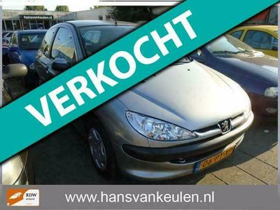 tweedehands Peugeot 206 1.9d xr 5drs apk 11-2017 nette auto