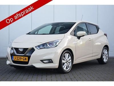 Occasion Nissan Micra N-Connecta 101 PK (74 kW) 2020 Wit Hatchback