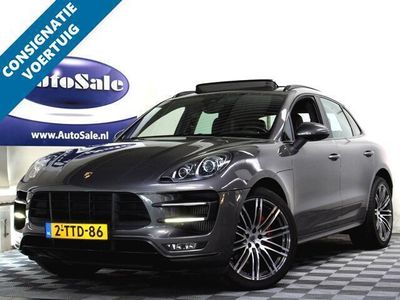 tweedehands Porsche Macan Turbo 3.6 400pk PANO LUCHTVRNG CHRONO BOSE TREKHAA