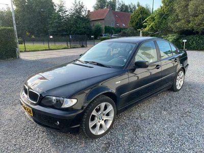 tweedehands BMW 316 3-SERIE i Black & Silverline !LEER! !NAVI!