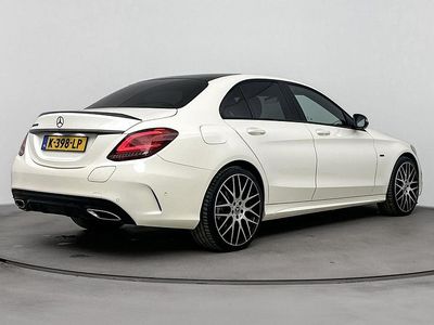 Wit Occasion 2021 Mercedes C300e Business Sedan | € 32.900 (Eerlijke prijs)