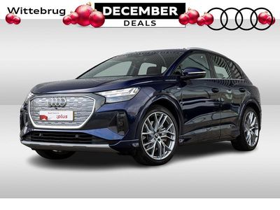 Blauw Gebruikt 2022 Audi Q4 e-tron Advanced SUV | € 37.450 (Eerlijke prijs)