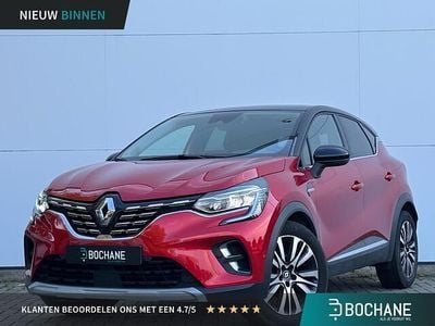 Occasion Renault Captur Iconic 158 PK (116 kW) 2024 Twotone rouge flamme (nnp) & noir étoilé (gne) SUV