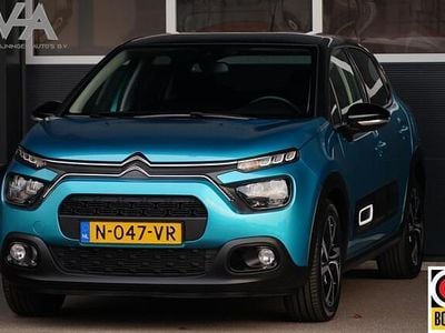 Blauw (metallic) Occasion 2022 Citroën C3 PureTech Hatchback | € 12.950 (Eerlijke prijs)