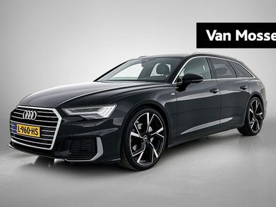 Zwart Gebruikt 2021 Audi A6 Sport Stationwagen | € 38.900 (Goede deal)